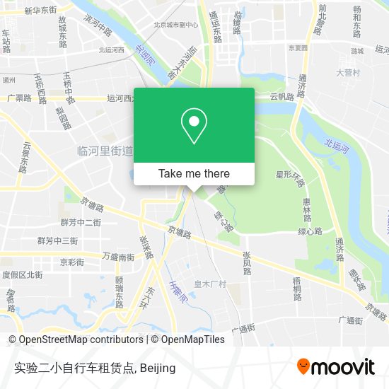 实验二小自行车租赁点 map