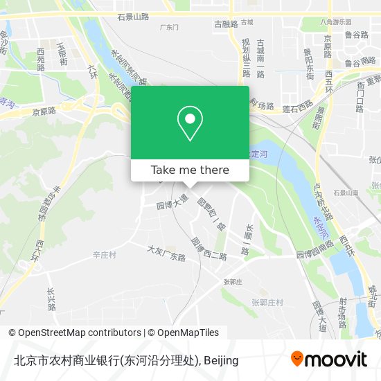 北京市农村商业银行(东河沿分理处) map