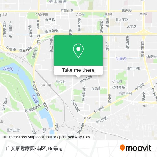 广安康馨家园-南区 map