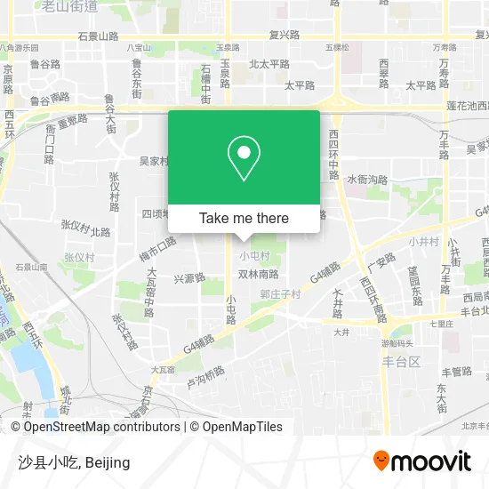 沙县小吃 map