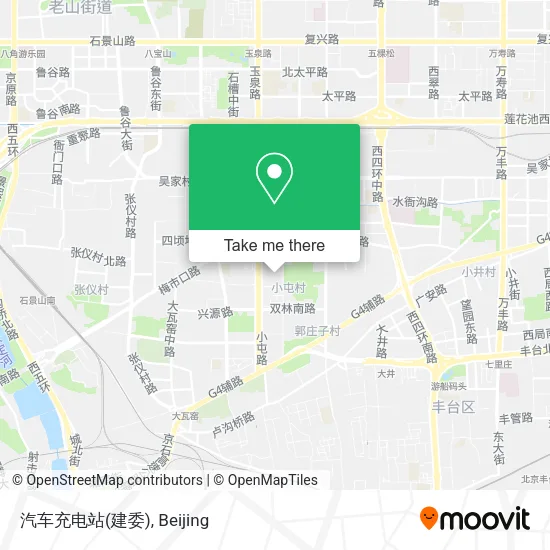 汽车充电站(建委) map