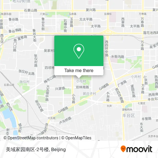 美域家园南区-2号楼 map