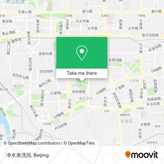 净水泉洗浴 map