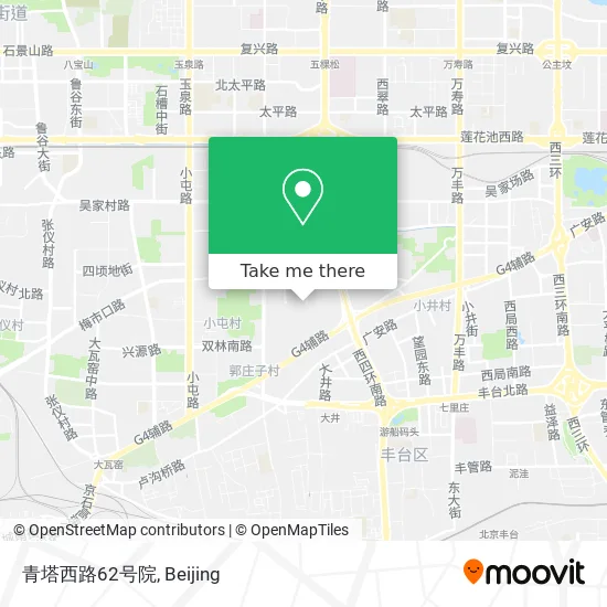 青塔西路62号院 map