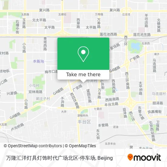 万隆汇洋灯具灯饰时代广场北区-停车场 map