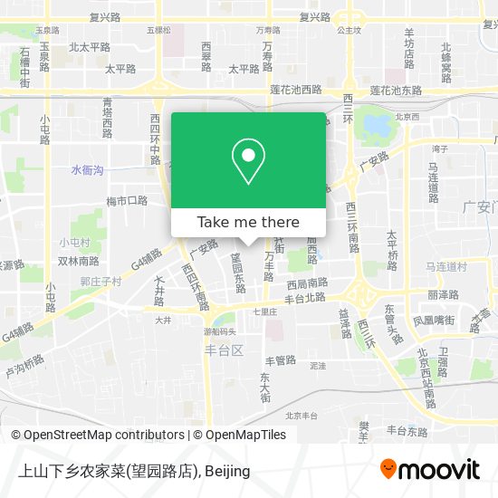 上山下乡农家菜(望园路店) map