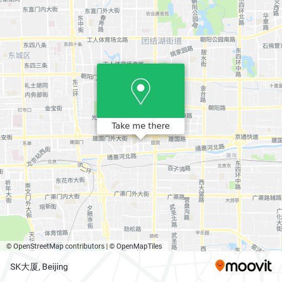 SK大厦 map