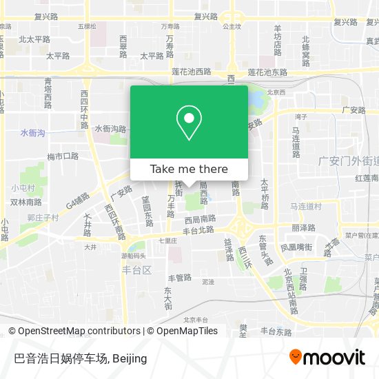 巴音浩日娲停车场 map