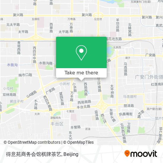 得意苑商务会馆棋牌茶艺 map