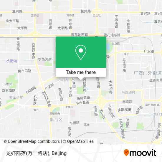 龙虾部落(万丰路店) map