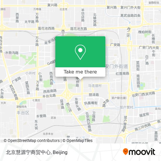 北京慧源宁商贸中心 map