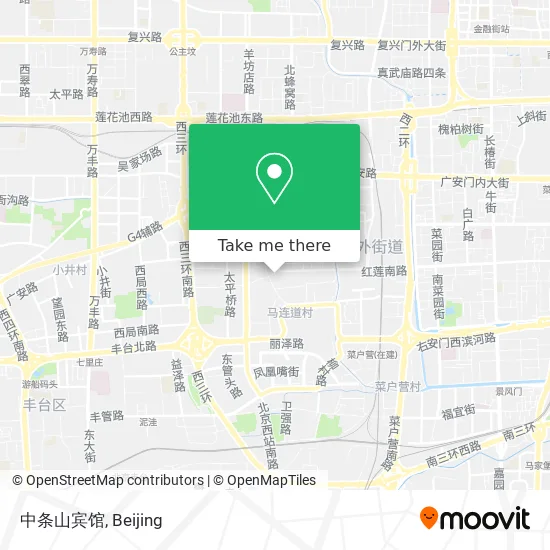 中条山宾馆 map