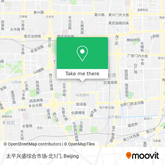 太平兴盛综合市场-北1门 map