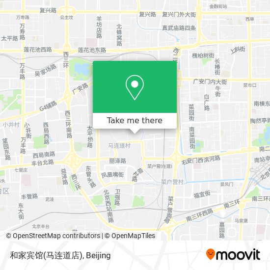 和家宾馆(马连道店) map