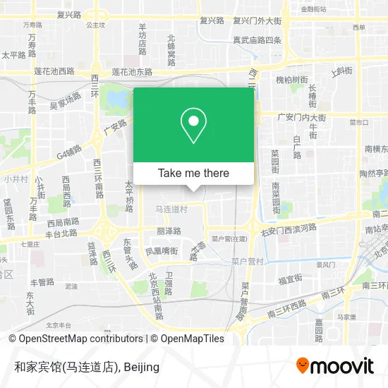 和家宾馆(马连道店) map