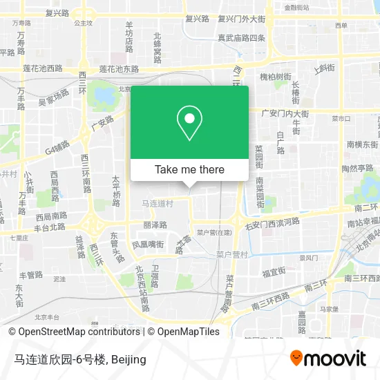 马连道欣园-6号楼 map