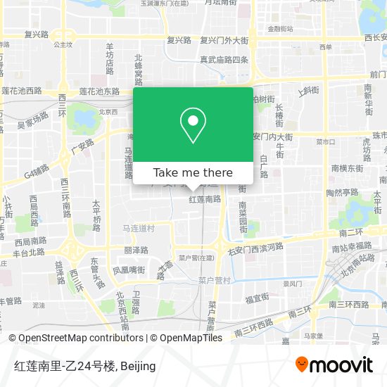 红莲南里-乙24号楼 map