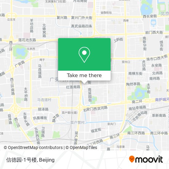 信德园-1号楼 map