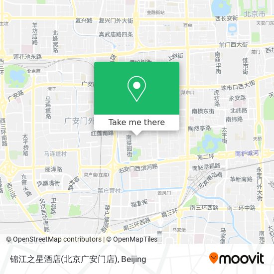 锦江之星酒店(北京广安门店) map