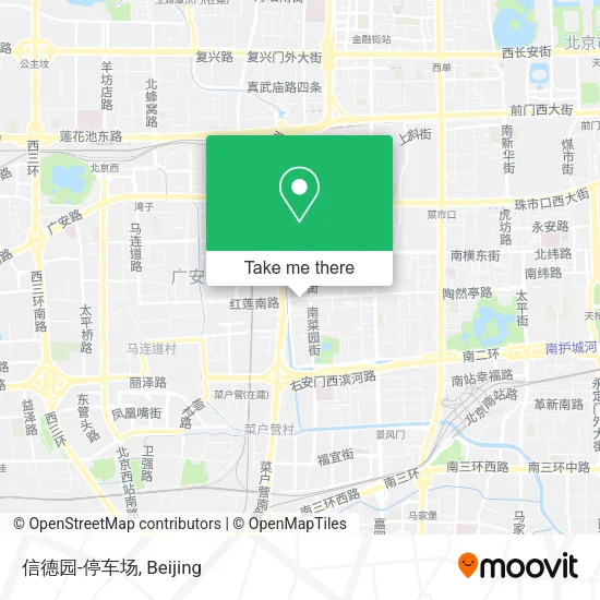 信德园-停车场 map