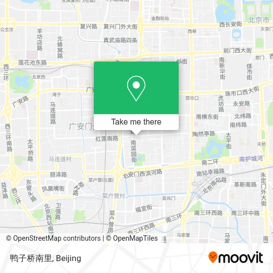 鸭子桥南里 map