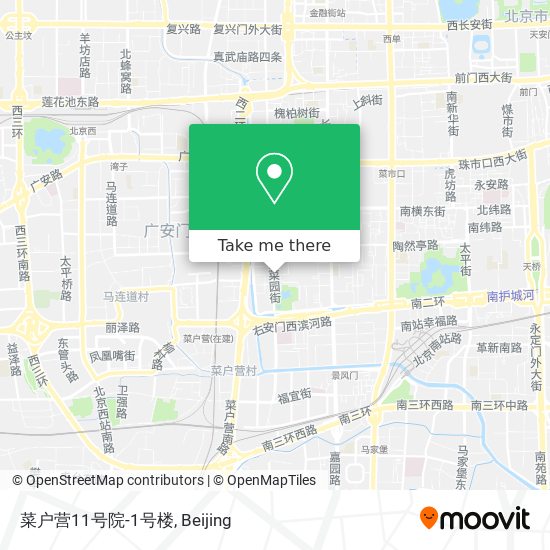 菜户营11号院-1号楼 map