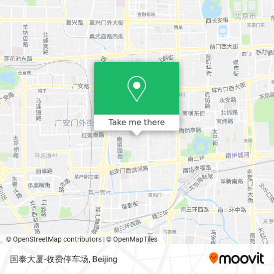 国泰大厦-收费停车场 map