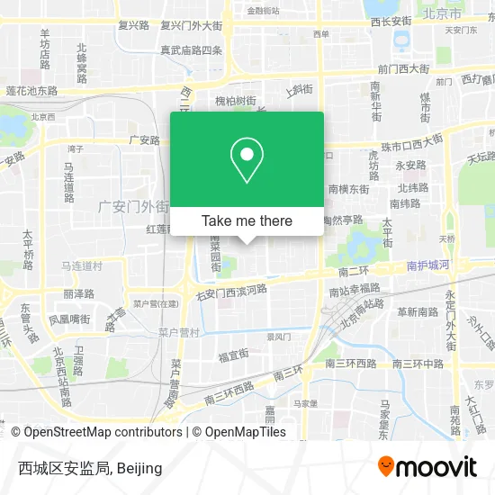 西城区安监局 map