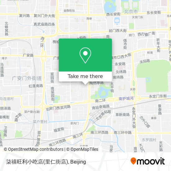 柒禧旺利小吃店(里仁街店) map