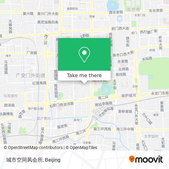 城市空间凤会所 map