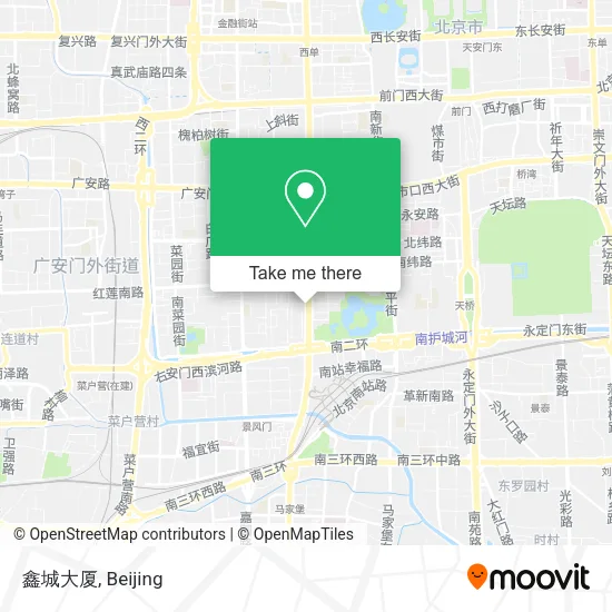 鑫城大厦 map
