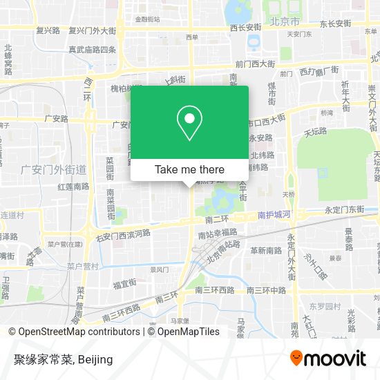 聚缘家常菜 map