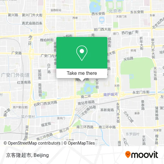 京客隆超市 map