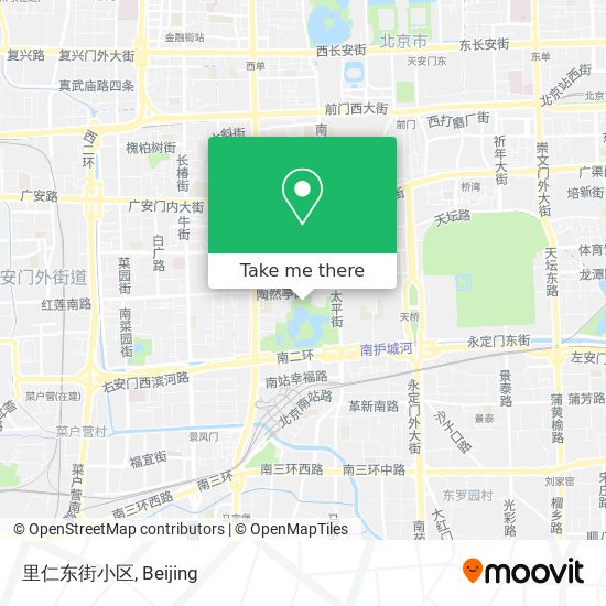 里仁东街小区 map