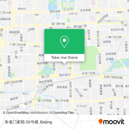 朱雀门家苑-26号楼 map