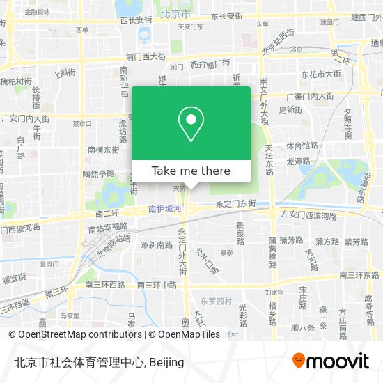 北京市社会体育管理中心 map