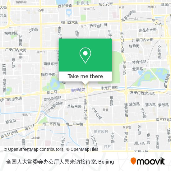全国人大常委会办公厅人民来访接待室 map