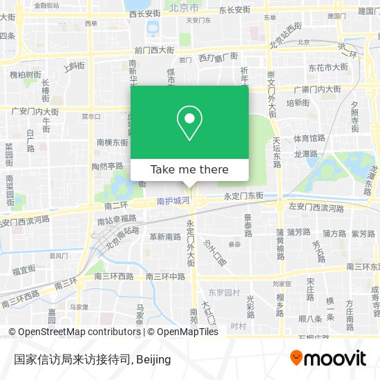 国家信访局来访接待司 map