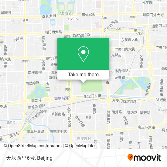 天坛西里6号 map