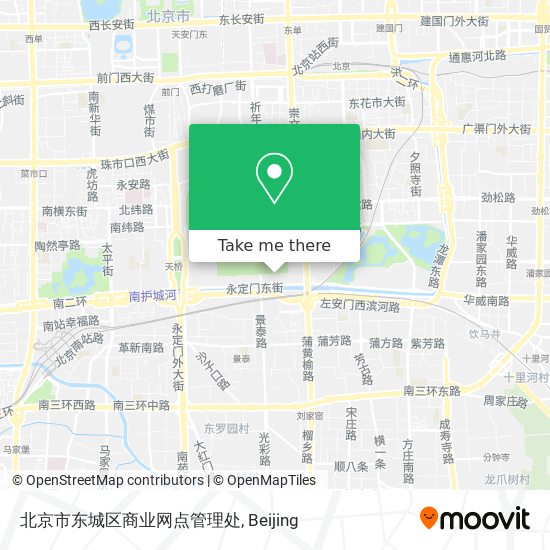 北京市东城区商业网点管理处 map