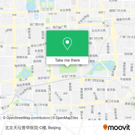 北京天坛普华医院-C楼 map