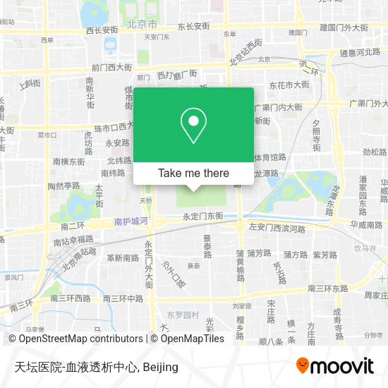 天坛医院-血液透析中心 map