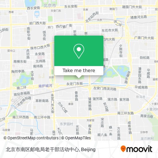 北京市南区邮电局老干部活动中心 map