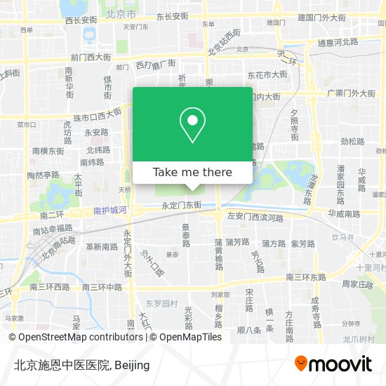 北京施恩中医医院 map