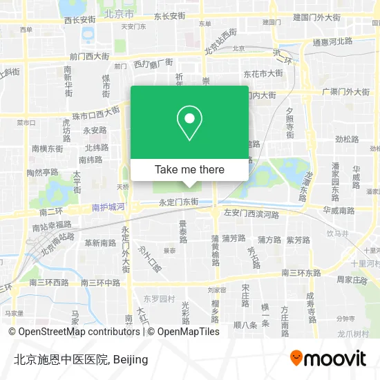 北京施恩中医医院 map