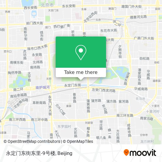 永定门东街东里-9号楼 map