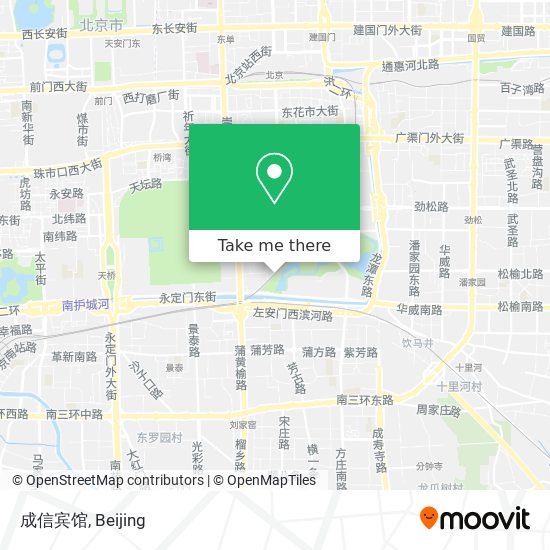 成信宾馆 map