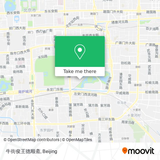 牛街俊王德顺斋 map