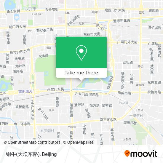 铜牛(天坛东路) map