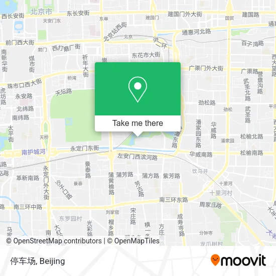 停车场 map